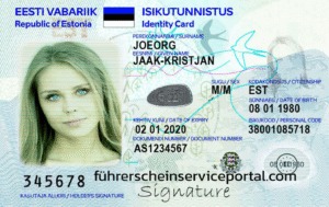 Estnischen Personalausweis online kaufen