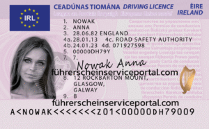 Irischen Führerschein online kaufen