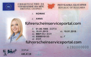 Kaufen Sie den bulgarischen Führerschein online
