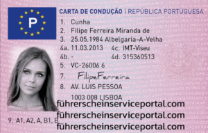 Portugiesischen Führerschein online kaufen