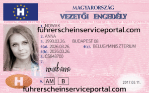 Ungarischen Führerschein online kaufen