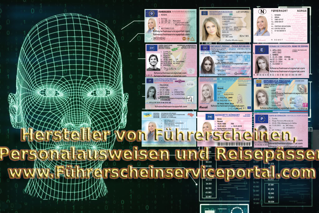 Führerschein, Personalausweis und Reisepass online kaufen